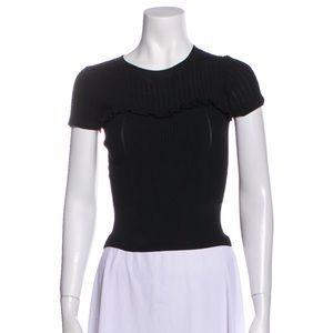Designer knit top